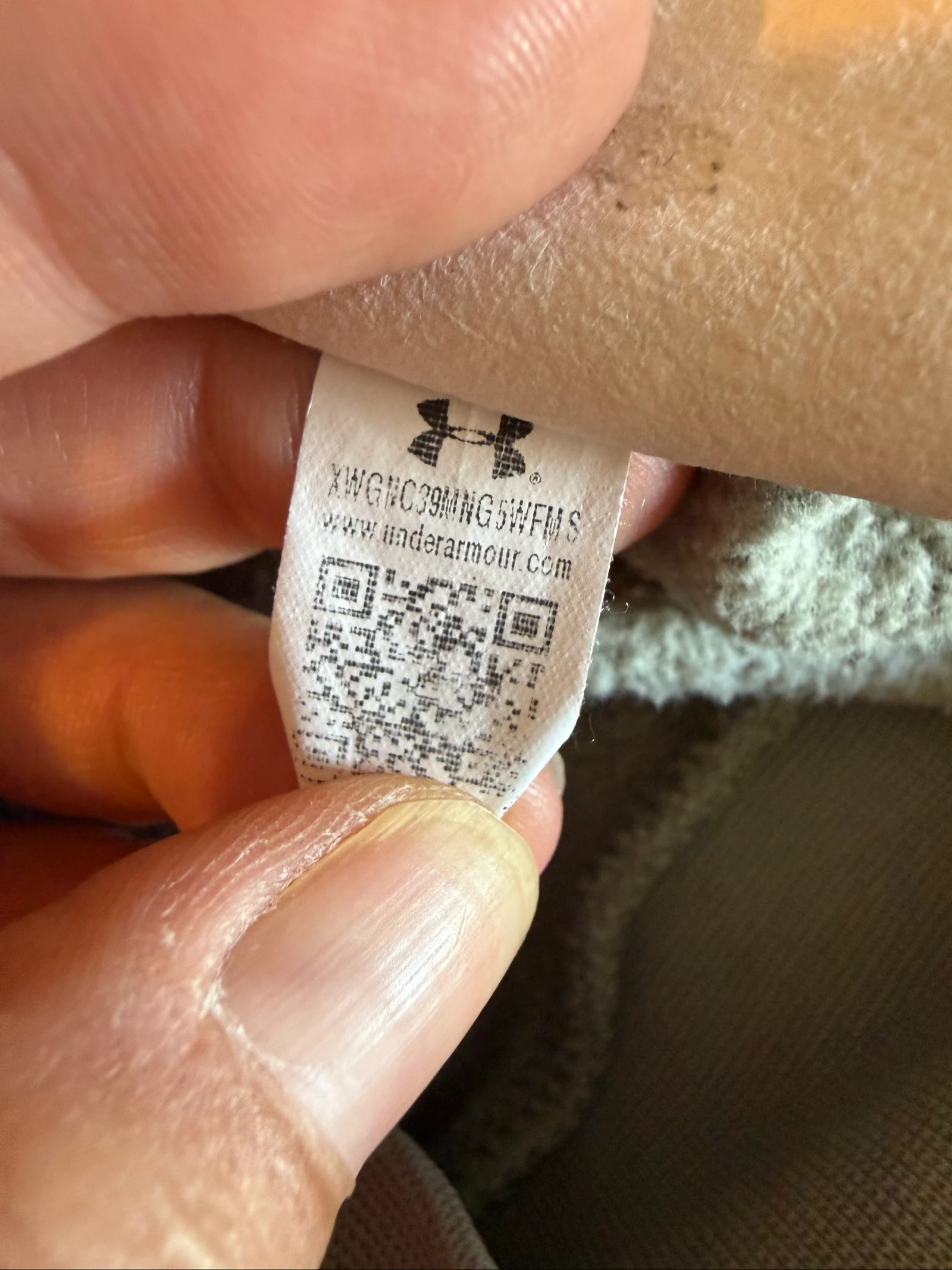 Under Armour men's oversized khaki sage green hoodie – photo 10